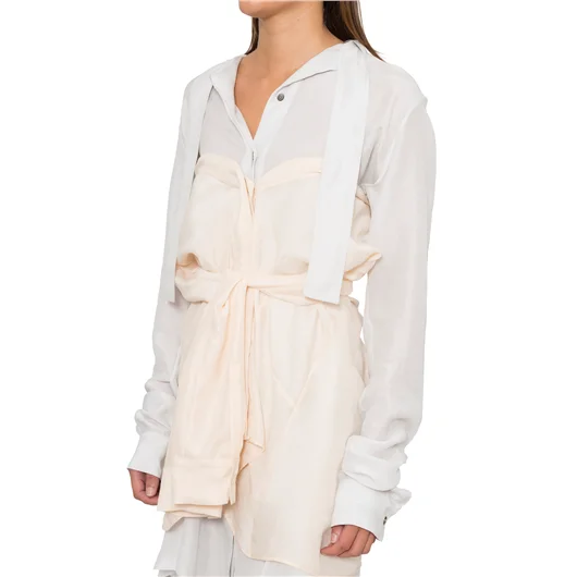 BEN TAVERNITI UNRAVEL ABITO IN SETA DOPPIATO