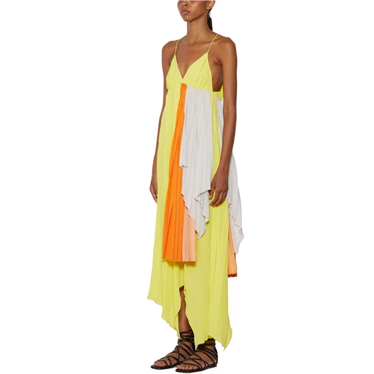 BEN TAVERNITI UNRAVEL ABITO LUNGO IRREGOLARE