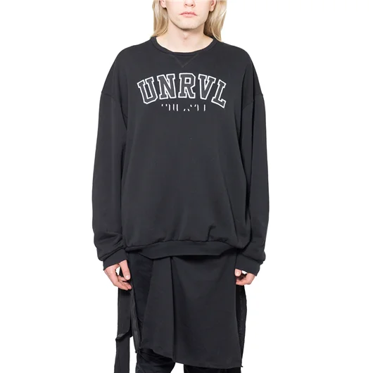 BEN TAVERNITI UNRAVEL FELPA CON PATCHES