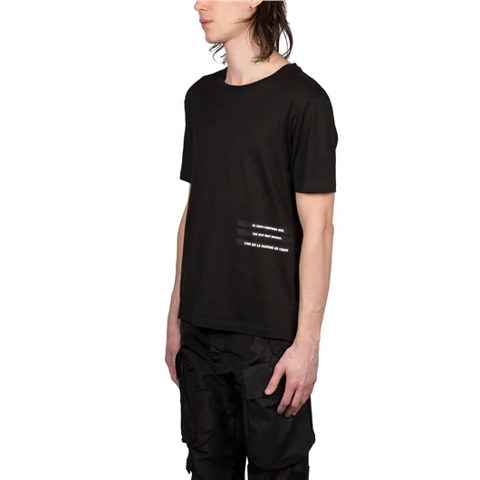 BEN TAVERNITI UNRAVEL T-SHIRT IN COTONE BARS M