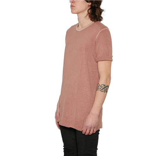BORIS BIDJAN SABERI T-SHIRT GIROCOLLO IN COTONE