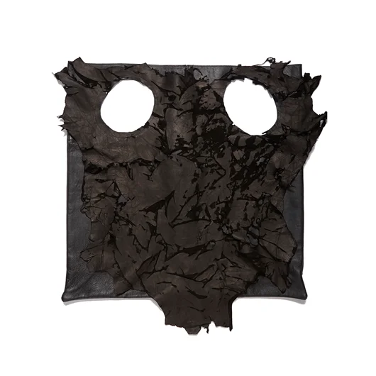 CLAUDIO CUTULI BORSA ZAINO IN NAPPA E PELLE LACERATA