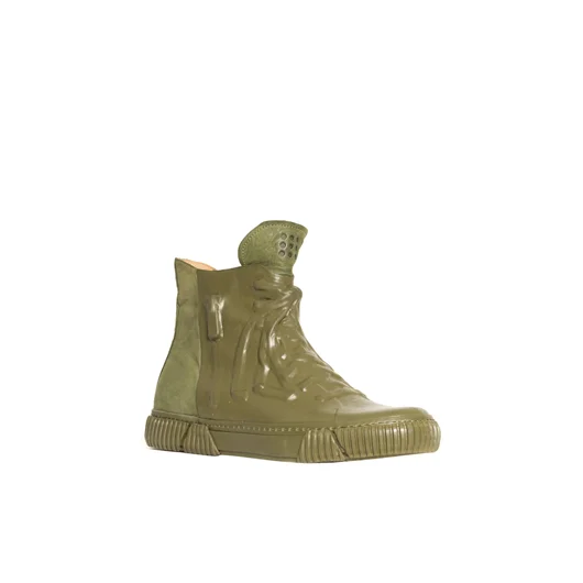 BOTH SNEAKERS ALTA IN PELLE E GOMMA