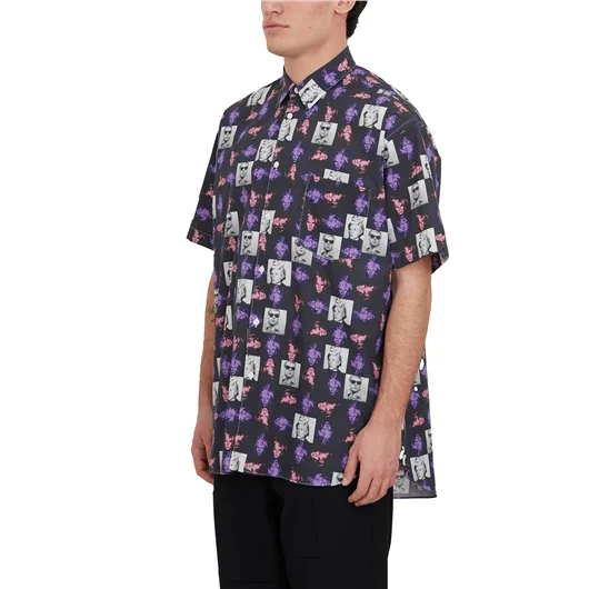 COMME DES GARCONS Shirt CAMICIA IN COTONE CON STAMPA