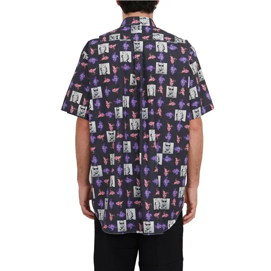 COMME DES GARCONS Shirt CAMICIA IN COTONE CON STAMPA