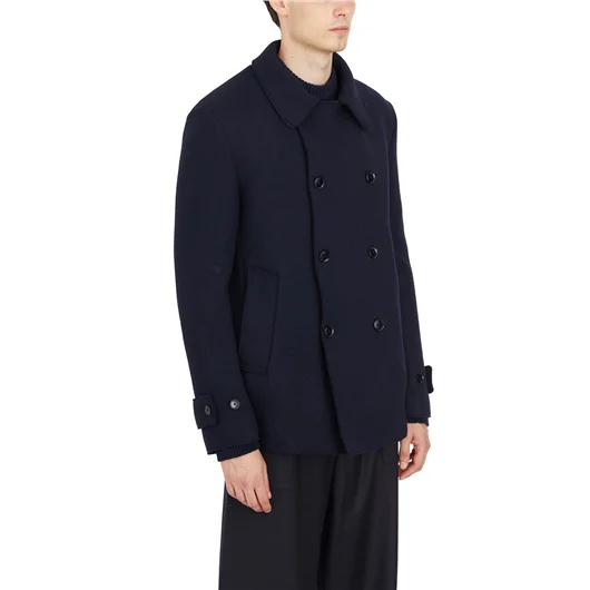 CAPPOTTO DOPPIOPETTO IN LANA VERGINE