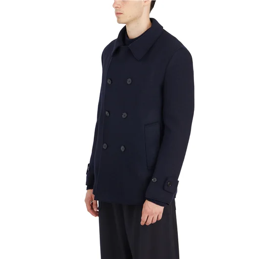 CAPPOTTO DOPPIOPETTO IN LANA VERGINE