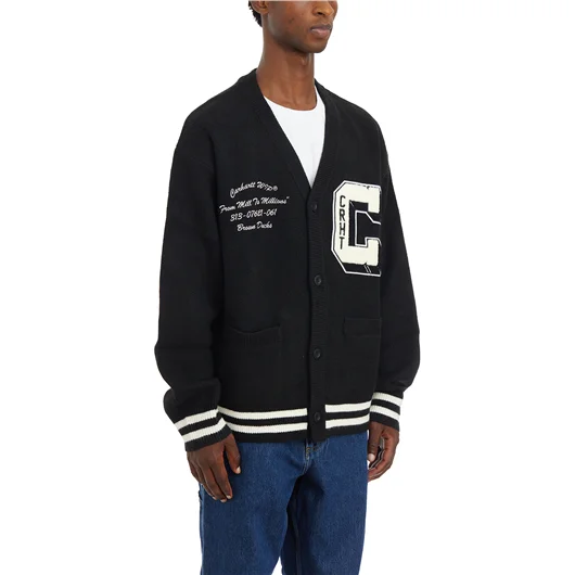 CARHARTT WIP CARDIGAN BROWN DUCKS