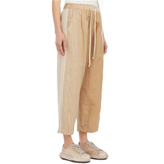 COLLECTION PRIVEE PANTALONI AMPIO A RIGHE