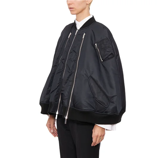 COMME DES GARCONS NOIR BOMBER A CAPPA IN NYLON