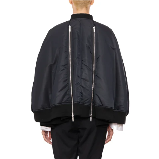 COMME DES GARCONS NOIR BOMBER A CAPPA IN NYLON