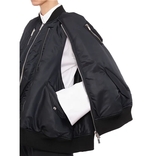 COMME DES GARCONS NOIR BOMBER A CAPPA IN NYLON