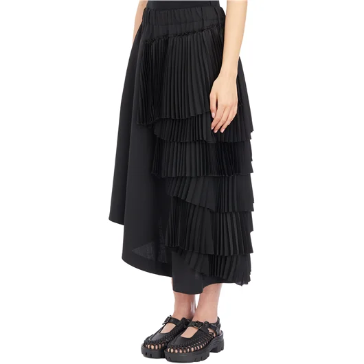 COMME DES GARCONS NOIR GONNA IN LANA A BALZE