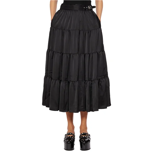 COMME DES GARCONS NOIR GONNA LUNGA A BALZE