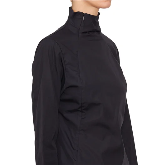 COMME DES GARCONS NOIR MAGLIA COLLO ALTO IN COTONE