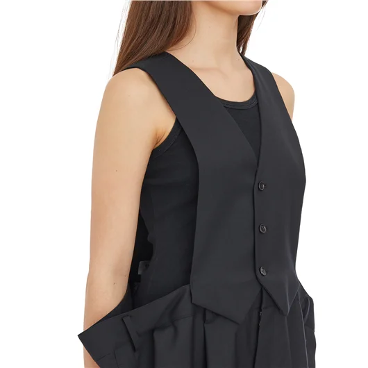 COMME DES GARCONS NOIR TUTA COMBINATA IN LANA