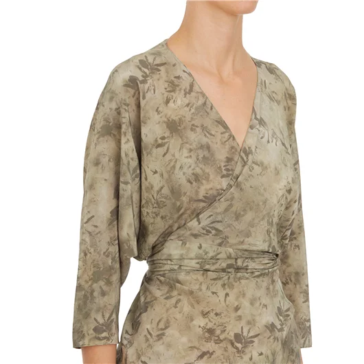 CORTANA ABITO SALMA IN SETA