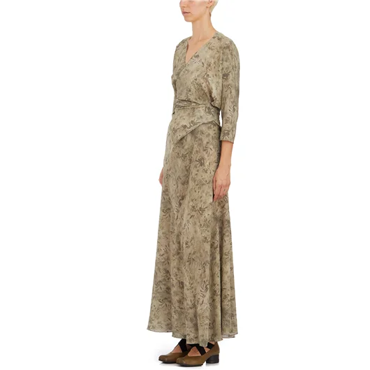 CORTANA ABITO SALMA IN SETA