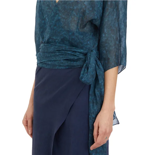 CORTANA BLUSA A PORTAFOGLIO