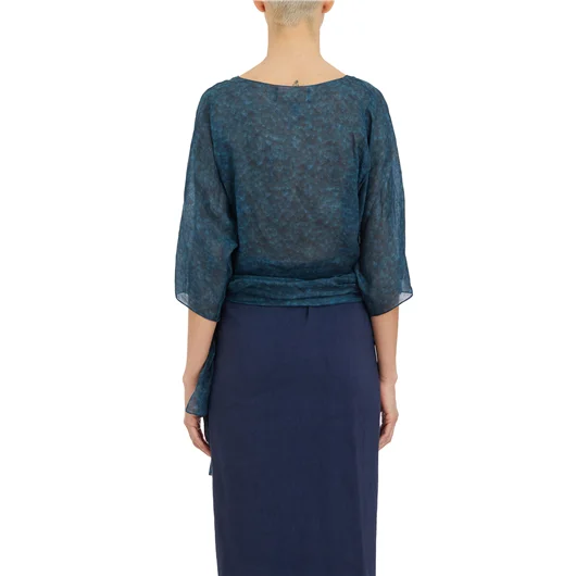 CORTANA BLUSA A PORTAFOGLIO