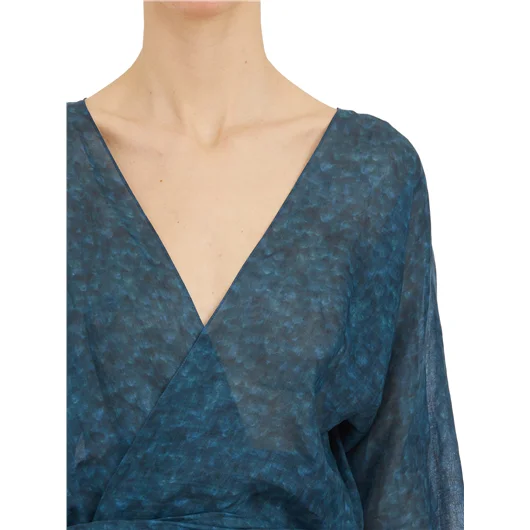 CORTANA BLUSA A PORTAFOGLIO