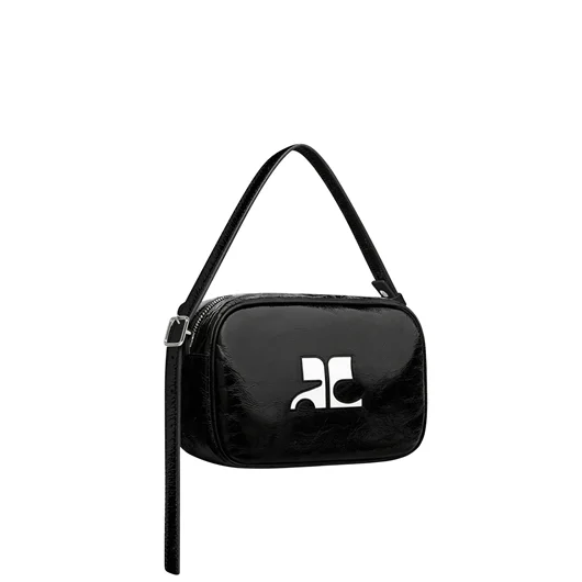 COURREGES BORSA CAMERA IN PELLE