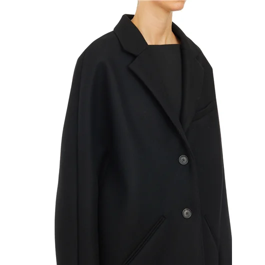 COURREGES CAPPOTTO LUNGO IN LANA COCOON