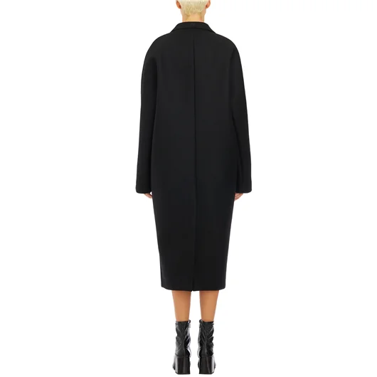 COURREGES CAPPOTTO LUNGO IN LANA COCOON