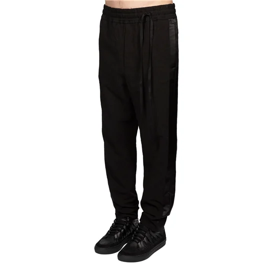 DAMIR DOMA PANTALONE IN COTONE CON REVERS IN RASO