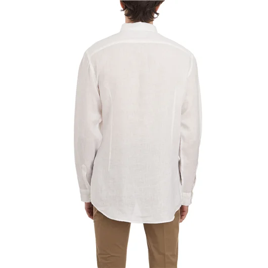 DANIELE ALESSANDRINI CAMICIA BASICA IN LINO