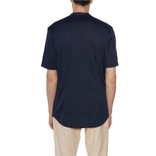 DANIELE ALESSANDRINI CAMICIA IN JERSEY STRETCH