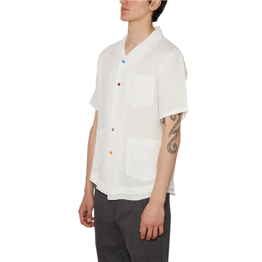 DANIELE ALESSANDRINI CAMICIA IN LINO