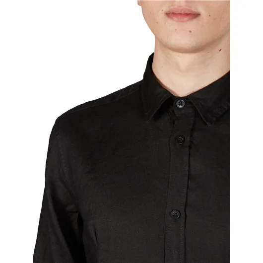 DANIELE ALESSANDRINI CAMICIA SLIM IN LINO