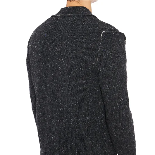 DANIELE ALESSANDRINI CARDIGAN IN LANA