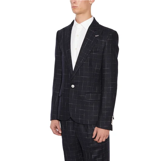 DANIELE ALESSANDRINI GIACCA MONOPETTO IN LANA