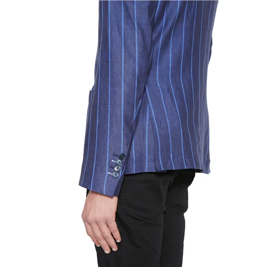 DANIELE ALESSANDRINI GIACCA MONOPETTO IN LINO