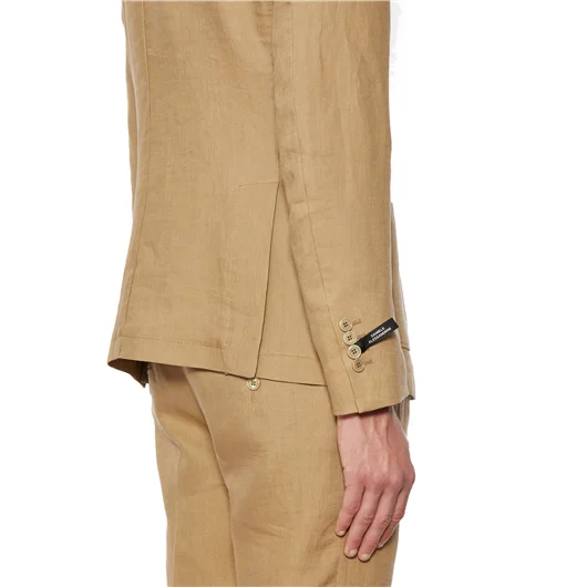 DANIELE ALESSANDRINI GIACCA MONOPETTO IN LINO