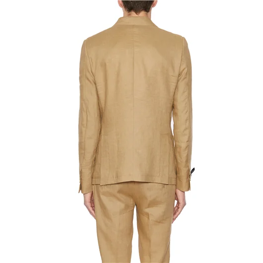 DANIELE ALESSANDRINI GIACCA MONOPETTO IN LINO