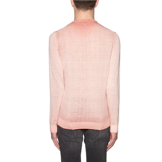 DANIELE ALESSANDRINI MAGLIA GIROCOLLO IN COTONE