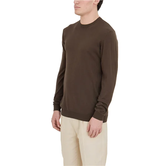 DANIELE ALESSANDRINI MAGLIA GIROCOLLO IN COTONE