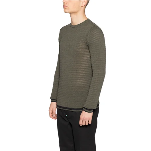 DANIELE ALESSANDRINI MAGLIA GIROCOLLO IN COTONE