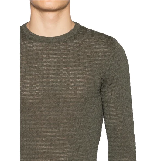 DANIELE ALESSANDRINI MAGLIA GIROCOLLO IN COTONE