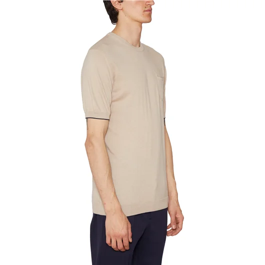 DANIELE ALESSANDRINI MAGLIA GIROCOLLO IN COTONE