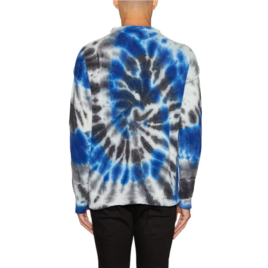 DANIELE ALESSANDRINI MAGLIA TIE DYE IN LANA