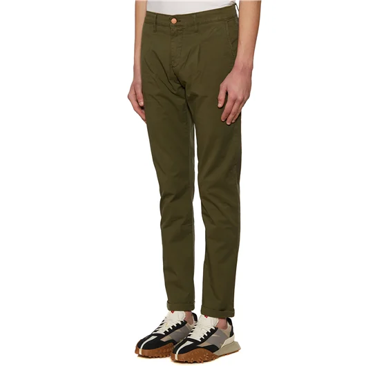 DANIELE ALESSANDRINI PANTALONE CHINO IN COTONE