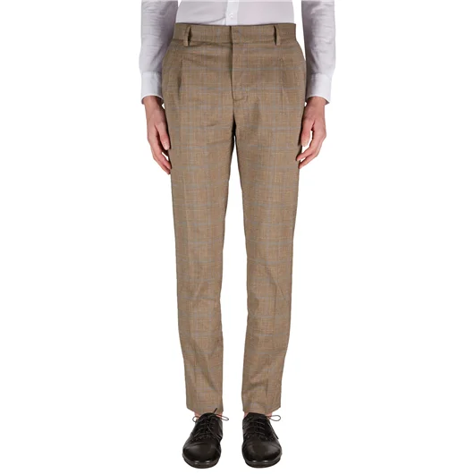 DANIELE ALESSANDRINI PANTALONE IN COTONE STRETCH