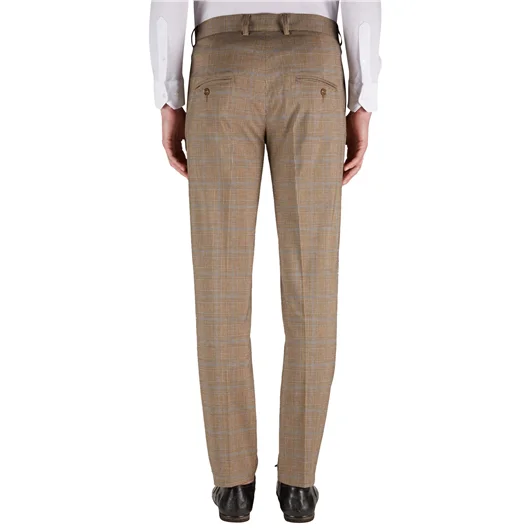 DANIELE ALESSANDRINI PANTALONE IN COTONE STRETCH