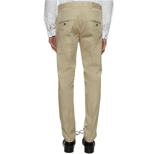 DANIELE ALESSANDRINI PANTALONE IN COTONE STRETCH