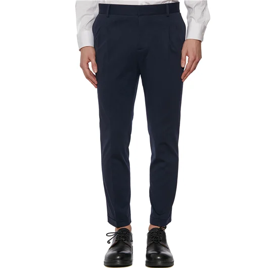 DANIELE ALESSANDRINI PANTALONE IN COTONE