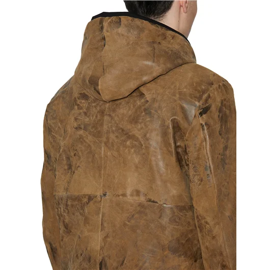 DANIELE BASTA GIUBBOTTO IN CAMOSCIO